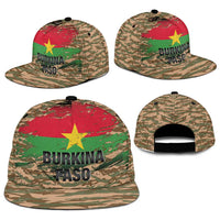 Burkina Faso Military Snapback Cap Bravo Caption Traore Viva Burkina Faso Nation - Wonder Print Shop