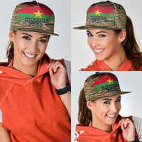 Burkina Faso Military Snapback Cap Bravo Caption Traore Viva Burkina Faso Nation - Wonder Print Shop