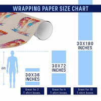 Burning Six Seven Wrapping Paper Roll Drip Fire Flame Meme