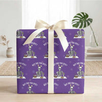 But Did You Dye Wrapping Paper Roll Funny Easter Skeleton Painting Eggs