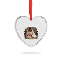 But Did You Dye Heart Crystal Glass Ornament Funny Christian Easter Egg Dyeing