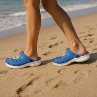 Calabria Italy Clogs Shoes Flag Color Inspiration - Wonder Print Shop