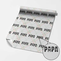 Camping Papa Wrapping Paper Roll Camper Dad Fathers Day Gift