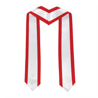 Canada Graduation Stole Flag Style