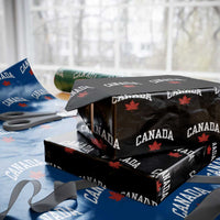 Canada Maple Leaf Wrapping Paper Roll Canadian Pride
