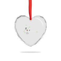 Cannabis Weed Heart Crystal Glass Ornament Molecule THC Marijuana Stoner - Wonder Print Shop