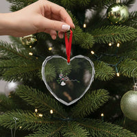 Cannabis Weed Heart Crystal Glass Ornament Molecule THC Marijuana Stoner - Wonder Print Shop