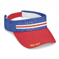 Cape Verde Atlantic Stars Personalized Sun Visor Cap Football 2026 Supporter