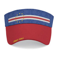 Cape Verde Atlantic Stars Personalized Sun Visor Cap Football 2026 Supporter