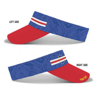 Cape Verde Atlantic Stars Personalized Sun Visor Cap Football 2026 Supporter