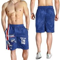 Cape Verde Football Custom Shorts for Men Pride Of The Islands - Wonder Print Shop