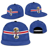 Cape Verde Football Snapback Cap 2026 Tubaroes Azuis First-ever World Cup - Wonder Print Shop