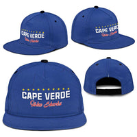 Cape Verde Football Snapback Cap Go Champions Blue Sharks - Wonder Print Shop