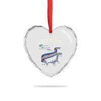 Cape Verde Islands Map National Flag Heart Crystal Glass Ornament Cabo Verde Archipelago Geography Pride