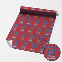 Cape Verde Traditional Food & Drinks List Wrapping Paper Roll Cabo Verdean Cachupa Grogue Heritage Gift
