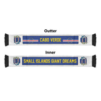 Cape Verde World Football 2026 Soccer Scarf Small Islands Giant Dreams