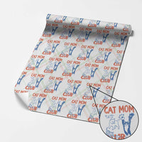 Cat Mom Club Wrapping Paper Roll Life is Better with Cats Mothers Day