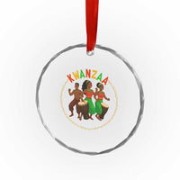 Celebrate Kwanzaa Together African Culture Dance Gift Crystal Glass Ornament - Wonder Print Shop