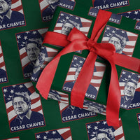 Cesar Chavez Wrapping Paper Roll Labor Leader Mexican American Pride