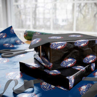 Chicago Pride Dripping Baseball Graphic Wrapping Paper Roll
