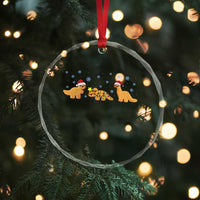 Chicken Nugget Lover Crystal Glass Ornament Christmas Holiday Gift TS12