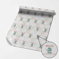 Chill Pug Wrapping Paper Roll Vintage Dog Lovers Relax Nothing Is Under Control Summer Chilling Vibes