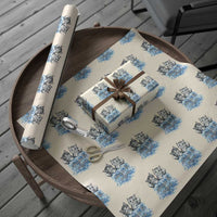Chinga La Migra Wrapping Paper Roll Cute Cat Melting Ice Pro Immigrant