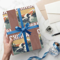 Chinga La Migra Wrapping Paper Roll Minnesota Loon Laser Ice Cube Political Protest