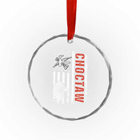 Choctaw Tribe Native American Day Indigenous Peoples Day Crystal Glass Ornament TS14