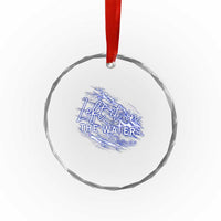 Christian Baptism Crystal Glass Ornament Left It In The Water Matthew 28 19