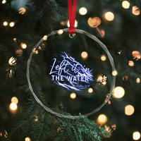 Christian Baptism Crystal Glass Ornament Left It In The Water Matthew 28 19