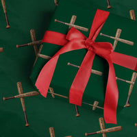 Christian Baseball Wrapping Paper Roll I Can Do All Things Through Christ Who Strengthens Me
