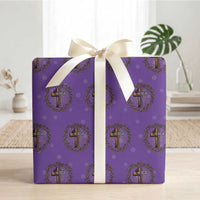 Christian Cross Wrapping Paper Roll Bible John 3:16 Jesus He Gave His Only Son Jesus Christian