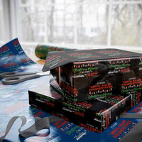 Christmas Criminal Podcast Lover Wrapping Paper Roll It's Either Serial Killer Documentaries Or Christmas Movie - Wonder Print Shop