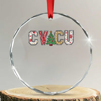 Christmas CVICU Nurse Crystal Glass Ornament Cardiovascular Intensive Care Unit Cardiac Nurse - Wonder Print Shop