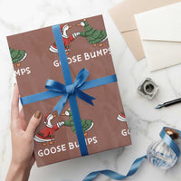 Christmas Goose Bumps Holiday Season Wrapping Paper Roll - Wonder Print Shop
