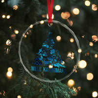 Christmas In Hawaii Crystal Glass Ornament Mele Kalikimala Sea Animals Xmas Tree - Wonder Print Shop