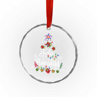 Christmas In Mexico Crystal Glass Ornament Feliz Navidad Pinata Star Xmas Tree - Wonder Print Shop