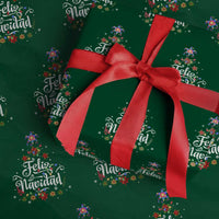 Christmas In Mexico Wrapping Paper Roll Feliz Navidad Pinata Star Xmas Tree - Wonder Print Shop