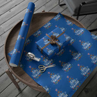 Christmas In Mexico Wrapping Paper Roll Feliz Navidad Pinata Star Xmas Tree - Wonder Print Shop