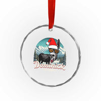 Christmas Italian Donkey Crystal Glass Ornament Funny Domick The Donkey Holiday Xmas TS11
