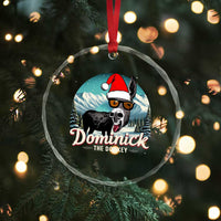 Christmas Italian Donkey Crystal Glass Ornament Funny Domick The Donkey Holiday Xmas - Wonder Print Shop