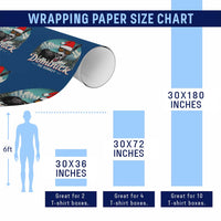 Christmas Italian Donkey Wrapping Paper Roll Funny Domick The Donkey Holiday Xmas - Wonder Print Shop