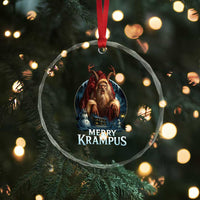 Christmas Krampus Crystal Glass Ornament Merry Krampus Pagan Yule Nordic Xmas TS11