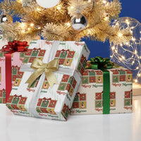Christmas Marcus The Worm Meme Wrapping Paper Roll Funny Merry Marcus Gift - Wonder Print Shop