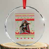 Christmas Nakatomi Plaza 1988 Crystal Glass Ornament Happy Trails Hans TS09