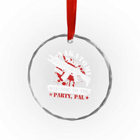 Christmas Nakatomi Plaza 1988 Crystal Glass Ornament Welcome To The Party Pal TS09