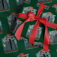 Christmas Nakatomi Plaza Wrapping Paper Roll Season's Greeting Christmas Party Hans Gruber - Wonder Print Shop