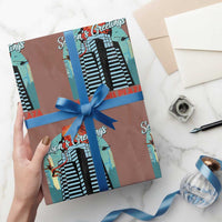 Christmas Nakatomi Plaza Wrapping Paper Roll Season's Greeting Christmas Party Hans Gruber - Wonder Print Shop