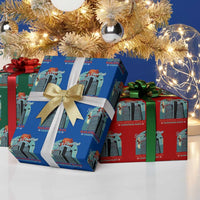 Christmas Nakatomi Plaza Wrapping Paper Roll Season's Greeting Christmas Party Hans Gruber - Wonder Print Shop